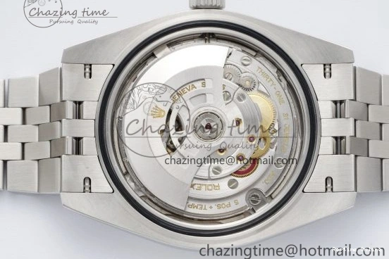 0412 DateJust 41 SS Fluted Bezel KING 1:1 Best Edition 904L Steel Black Stick Dial on Jubilee Bracelet VR EasyCare 2208